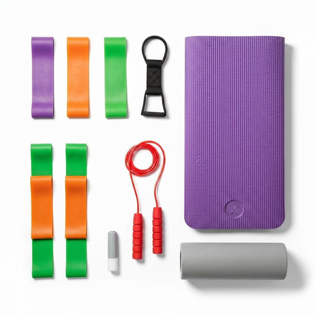 Różnorodne akcesoria do ruchu